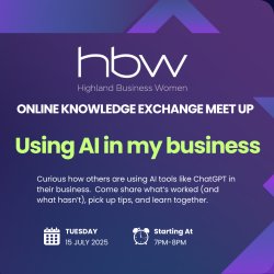 HBW Online Meet Up – Using AI in my business