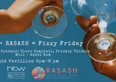 Fizzy Friday in support of RASASH